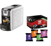 Macchina per il caffè Lavazza EP MINI BIANCA NUOVA +100 Capsule Pop Caffè Assortite ! GARANZIA ITALIA 2 ANNI - Espresso Point Super performante - professionale per casa e/o uffici e attività