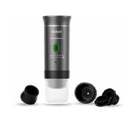 Macchina per il caffè portatile SOGO CAF-SS-5622, Compatibile con Nespresso, Dolce Gusto, Pressione pompa 20 bar, Potenza 72 W, Serbatoio acqua 60 ml, Disattivazione automatica, Grigio