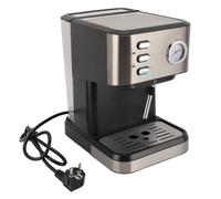 Macchina per il caffè Semiautomatica Compatta Macchina Ad Alta Pressione da 20 Bar per la di Casa Ufficio 1.5L Acciaio Inossidabile 1050W