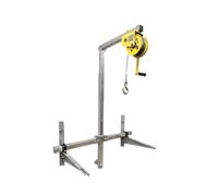 Macchina Per Il Condizionamento Dell'assemblaggio Dell'argano Manuale Con Staffa Per Gru Pieghevole Per Aria Condizionata Da 10/25 M Paranco Elettrico da Puleggia(Folding side 25M)