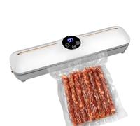 Macchina per il confezionamento sottovuoto - Aspirazione automatica per conservare la freschezza - Macchina risparmio di sacchetti di snack | per carne frutta verdura frutta secca pane caffè snack e