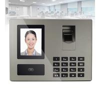Macchina per Il Controllo delle presenze 3 in 1, Macchina per Il Controllo delle presenze dei dipendenti, Schermo TFT da 2,8 Pollici, Doppia Fotocamera a infrarossi per un'identificazione