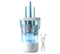 Macchina Per Il Detergente Per Il Pennello Per Trucco - 10,6x23,5 Cm 2 In 1 Detergente Per La Spazzola Per Trucco Elettrico | USB Charging 2025 Strumento Di Pulizia Cosmetica Automatica Per Fidanzata
