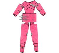 Macchina per il drenaggio linfatico da 600 W, 220 V, macchina per massaggio linfatico, terapia compressiva, perdita di peso, per gambe, piedi, vita, braccia, set per la perdita di peso (rosa)
