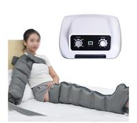 Macchina per il drenaggio linfatico, massaggiatore elettrico a compressione ad aria per vita, braccia, gambe e piedi, migliora la circolazione sanguigna, include 2 fasce per braccia e 2 fasce per