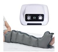 Macchina per il drenaggio linfatico, massaggiatore elettrico a compressione ad aria per vita, braccia, gambe e piedi, migliora la circolazione sanguigna, include 2 fasce per braccia e 2 fasce per