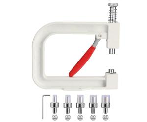Macchina Per Il Fissaggio Delle Perle - Pro | Applicatore Di Rivetti - Macchina Per L'impostazione Di Perline E Rivetti Con Pressa Manuale Per Decorazioni Di Gioielli, Vestiti, Borse, Matrimoni E Fest