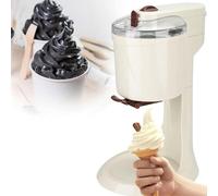 Macchina per il gelato domestico: macchina multifunzione 3 in 1 per yogurt per servire frullati, a basso contenuto di grassi, funzionamento con un solo pulsante, completamente automatica