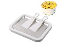 Macchina per il ghiaccio arrotolata | Portatile e istantaneo in acciaio inossidabile,Macchina per il ghiaccio Casa Freezy Bake,per cucina, feste, riunioni, yogurt, sorbetto, famiglia, adulti, picnic,