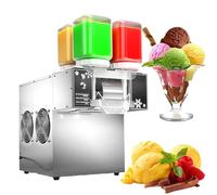 Macchina per il ghiaccio commerciale con giradischi elettrico e regolazione a 10 velocità per coni di neve e bevande