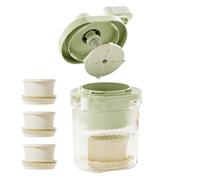 Macchina per il ghiaccio con conchiglie - Crusher per macchina della neve intrecciata a mano - Macchina per ghiaccio per piccole navi, per casa, bevande, cocktail, dessert, bambini, cucina
