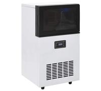 Macchina per il Ghiaccio da Nera 45 kg/24 h