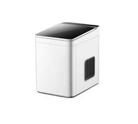 Macchina per il ghiaccio, Fabbricatore di ghiaccio elettrico a sfera cilindrica, 7 minuti di ghiaccio veloce, 33 libbre/24 ore, ghiaccio sferico a basso rumore for bar di casa(WHITE)