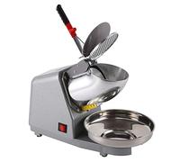 Macchina per il Ghiaccio Rasato in Acciaio Inossidabile, Frantoio per Ghiaccio, Rasoio Elettrico per la Casa& Uso Commerciale, con Facile da Usare, Ice Shaver Snow Cone Maker per Cocktail, Gelato, Sm