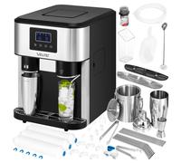 Macchina per il ghiaccio Welltec ICE15 Pro con tritaghiaccio e distributore d'acqua