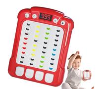 Macchina per il gioco del ritmo musicale elettronico - Giocattolo a pressione rapida - Gioco a pressione rapida - per ragazzi amanti della musica Giocatori occasionali Casa Viaggi Feste Libero