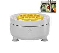 Macchina Per Il Lavaggio Di Frutta - Purificatore Alimenti Impermeabile - Lavatrice Rotante Frutta E Verdura | Piano Cucina per Prodotti Ortofrutticoli, Verdure, Riso, Frutti di Bosco, Patate, Fragole