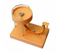 Macchina per il movimento perpetuo, scienza dell'educazione per | Creative Kinetic Art Rolling Ball Desktop Fidget Toy, Infinity Loop Marble Run per alleviare lo stress (arancione)