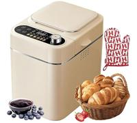 Macchina per il pane digitale, macchina automatica per il pane con funzione timer, capacità 500 g, timer 13 ore, 26 funzioni preimpostate, isolamento di 1 ora, 3 impostazioni di velocità