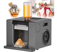 Macchina per il rasoio del ghiaccio - Macchina per il ghiaccio automatica a fiocco di neve da 280 W con raffreddamento rapido, produzione 60 kg/24 ore per negozi di bevande fredde, ristoranti, negozi