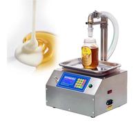 Macchina per il Riempimento Cosmetico & Riempitrice di Liquidi Viscosi, Altezza di Riempimento 0~40cm, Portata 7L/min, per Riempimento Automatico a Peso di Lozione, Crema, Siero(Plastic pump)