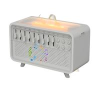 Macchina per il rumore bianco 4 in 1 con luce notturna, diffusore e umidificatore per aiutare il sonno, la meditazione e l'uso in ufficio