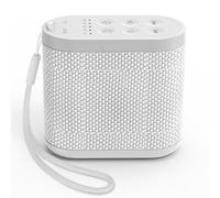 Macchina per il rumore bianco, macchina portatile per il sonno, 21 musica del sonno, timer, funzione di memoria, ricaricabile di tipo C, per casa, ufficio, viaggio, regalo, adatta a tutti (bianco)