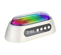 Macchina per il rumore bianco per adulti e bambini, 14 suoni lenitivi con timer e memoria, macchina del suono portatile ricaricabile, luce notturna a 7 colori per casa e viaggio