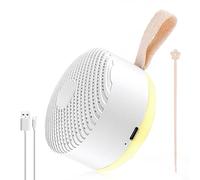 Macchina per il rumore bianco per neonati e adulti, 24 suoni lenitivi e luce notturna, macchina audio portatile per dormire, ausilio per dormire ricaricabile tramite USB, con 5 timer e funzione di