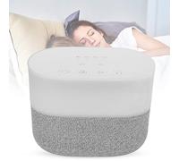 Macchina per il rumore bianco portatile Macchina per suoni del sonno con 26 suoni rilassanti Luce notturna per adulti Bambini Ufficio Casa