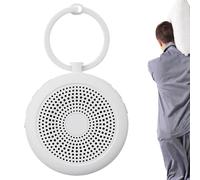 Macchina per il rumore bianco, portatile, per bambini e adulti, terapia dei suoni lenitivi per dormire, asilo nido, viaggi, timer ricaricabile tramite USB, aiuto per il sonno del bambino (bianco)