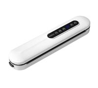 macchina per il sottovuoto, Macchina sigillatrice sottovuoto completamente automatica, aspirazione potente da 60 kPa con timer digitale for il conto alla rovescia(Black)