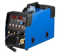 Macchina per il taglio al plasma, 3 in 1 Combinato MMA MIG TIG Taglio al Plasma Saldatrice al Plasma Inverter da 55 Amp Macchina da Taglio for Saldatura Portatile Taglierina al Plasma