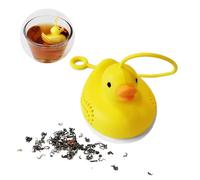 Macchina per il tè a foglie sfuse, filtro a forma di dinosauro, divertente strumento per la preparazione di tè in silicone, simpatico gadget da cucina | creativo ispirato a Ddino per preparare tè