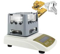 Macchina per il test della purezza dell'oro, densimetro per metalli preziosi, tester di autenticità di oro, argento, palladio e platino, rilevamento di precisione da 0,01 g a 0,001 g,MDJ600K