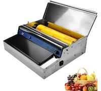 Macchina per imballaggio commerciale con pellicola di plastica, macchina per avvolgimento di vassoi con pellicola trasparente per carne e verdure, avvolgitrice manuale con pellicola estensibile