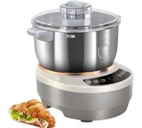 Macchina per impastare con funzione di fermentazione, impastatrice elettrica per impastare impastatrice automatica in acciaio inossidabile 304 per la casa, lievitatore di pasta con timer 7L