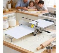 Macchina per impastare manuale, spessore regolabile per pizza, cornetti e pasticcini, con tagliere