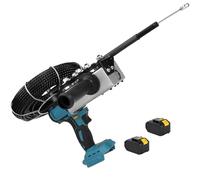 Macchina per infilare Fili elettrica Automatica, infilatrice per elettricisti, Macchina per infilare Fili montata a Parete, 40 m/min, per Applicazioni di infilatura a Parete 2*Battery