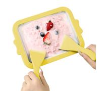 Macchina per istantaneo, macchina per fatta in casa,Gelatiera per servizio morbido - Mini conre per conre con piastra per yogurt con, padella per dolci per macedonia di frutta per famiglie