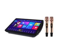 Macchina Per Karaoke Con Touch Screen Da 19,5 Pollici Per Adulti, Controllo Tramite Telefono Cellulare, Utilizzo Online/offline, Funzione Amplificatore, Oltre 20 Lingue, Con Microfono,2T