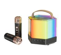 Macchina per karaoke per adulti, macchina per karaoke all'aperto, altoparlante portatile con microfono, Potente strumento di intrattenimento della bobina per amici feste, attività all'aperto, incontri