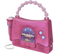 Macchina per karaoke per bambini con microfono, mini macchina per cantare e karaoke, per bambini dai 3 ai 6 anni, musica e AUX, giocattoli per calze di peluche, regali per ragazze dai 3 ai 5 6 7 8 9