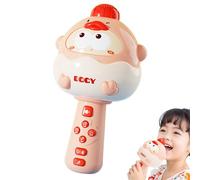 Macchina per karaoke per ragazze, piccola macchina per karaoke | Microfono per ragazze con macchina per karaoke wireless Cute Duck | Altoparlante karaoke portatile da esterno, di canto karaoke per rag