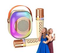 Macchina per karaoke portatile per - Piccola macchina per karaoke per il, I microfoni includevano una macchina per karaoke | Macchina di canto divertente per ragazzi Ragazze coinvolgenti