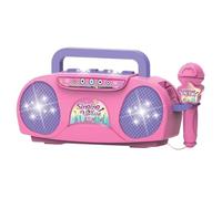 Macchina per karaoke portatile, piccola macchina per karaoke,Altoparlante per bambini karaoke con microfono - Macchina per karaoke portatile per adulti, per strumenti per bambini Effetto lum