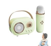 Macchina Per Karaoke Portatile | Piccola Macchina Per Karaoke | Macchina Per Karaoke | Dimensione 19,2x15,7x7,2 Cm/7,56x6,18x2,83 Pollice Altoparlante Karaoke con Microfono per Feste, Colore B