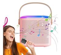 Macchina per karaoke senza fili,Macchina per karaoke per adulti - Altoparlante Karaoke con microfono - Altoparlante subwoofer, macchina per canto familiare per la casa KTV Vacanze all'aperto