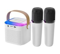 Macchina per karaoke wireless, macchina per karaoke per adulti | Lettore musicale con microfono,Cantante familiare, altoparlante subwoofer per il canto domestico della famiglia