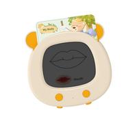 Macchina per l ' apprendimento della lingua inglese Giocattolo per bambini Attività lettura e scrittura con sviluppo abilità cognitive visive e sonore Giocattolo per lo sviluppo abilità motorie